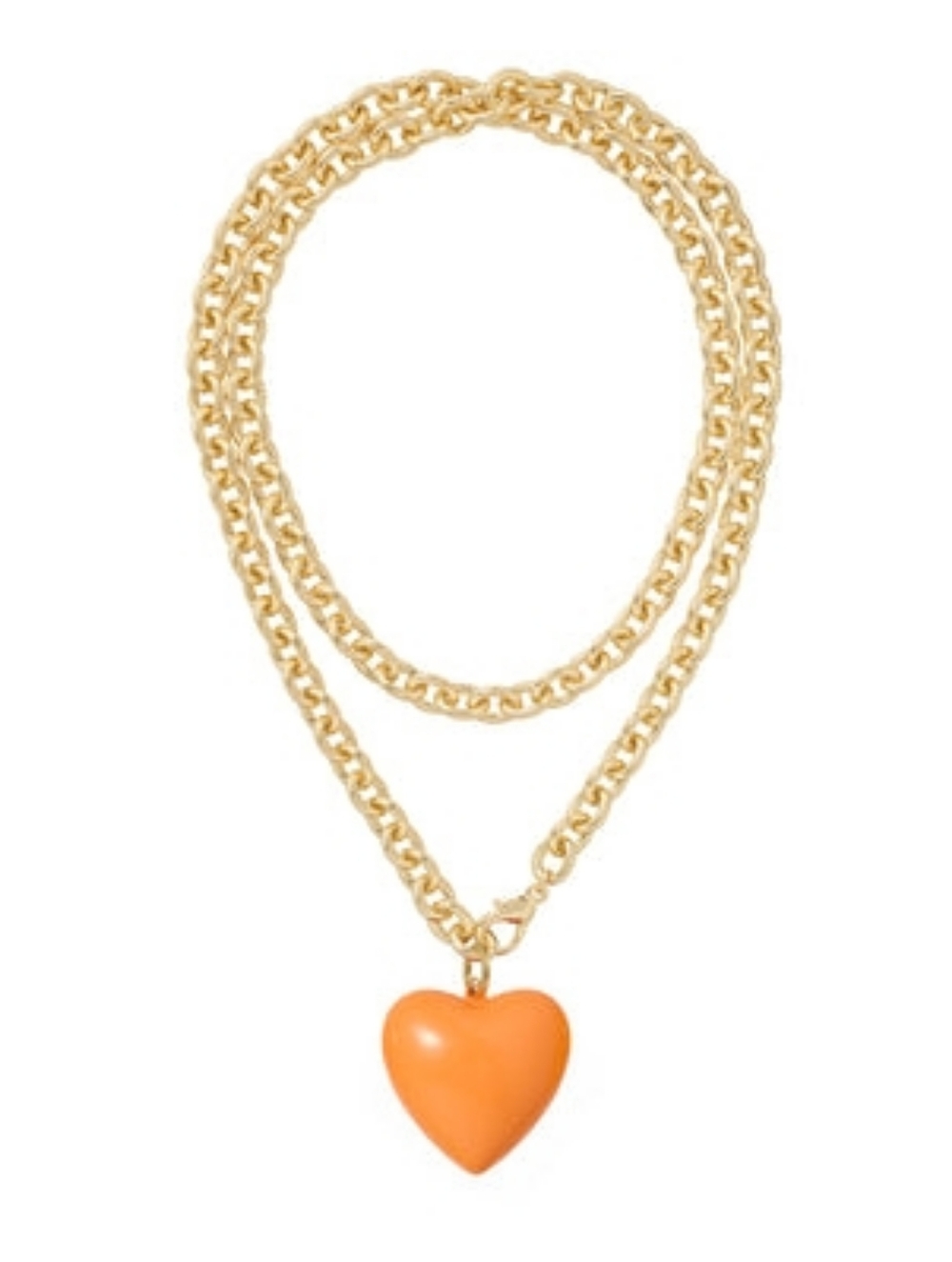 Roxanne Assoulin The Big Puffy Heart Charm Necklace